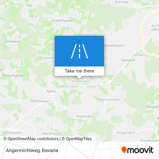 Angermichlweg map