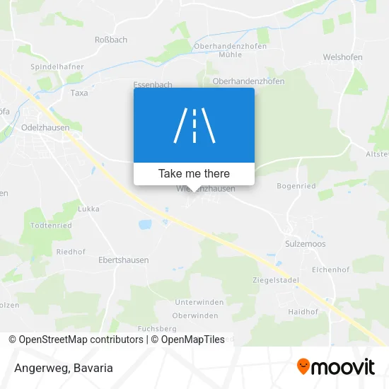 Карта Angerweg