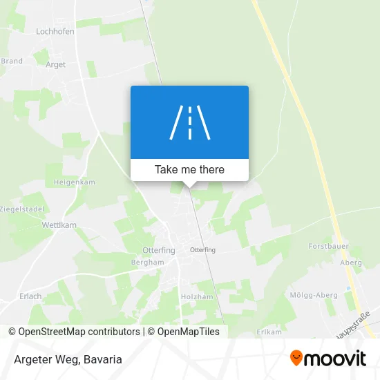 Карта Argeter Weg