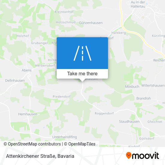 Attenkirchener Straße map