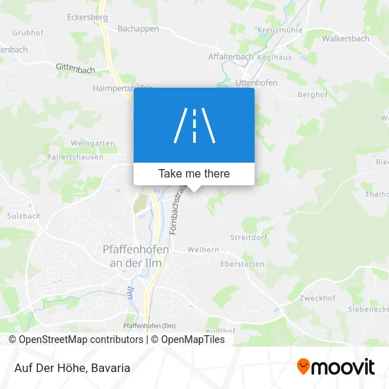 Карта Auf Der Höhe