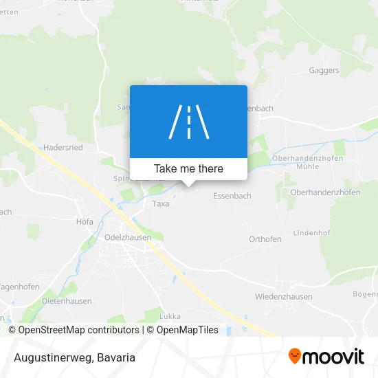 Augustinerweg map