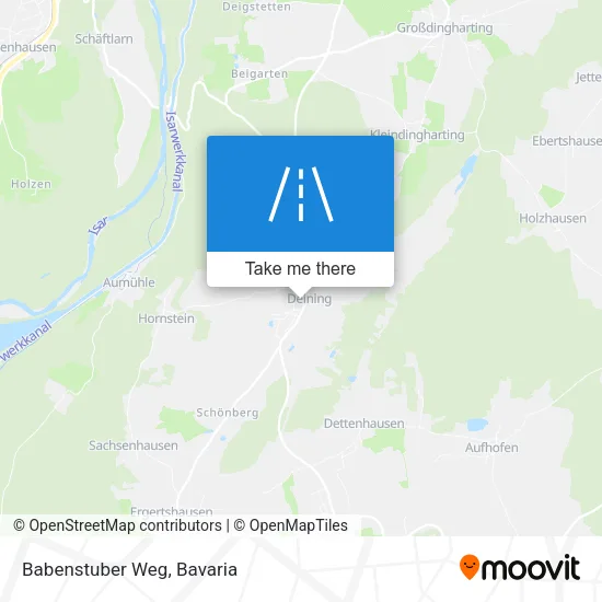 Карта Babenstuber Weg