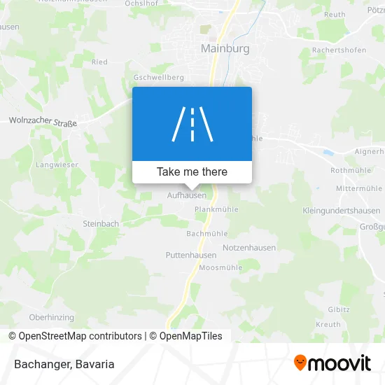 Bachanger map