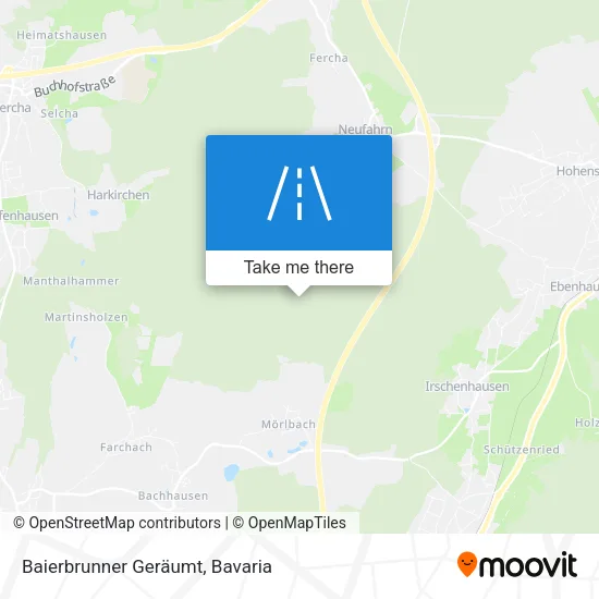Карта Baierbrunner Geräumt