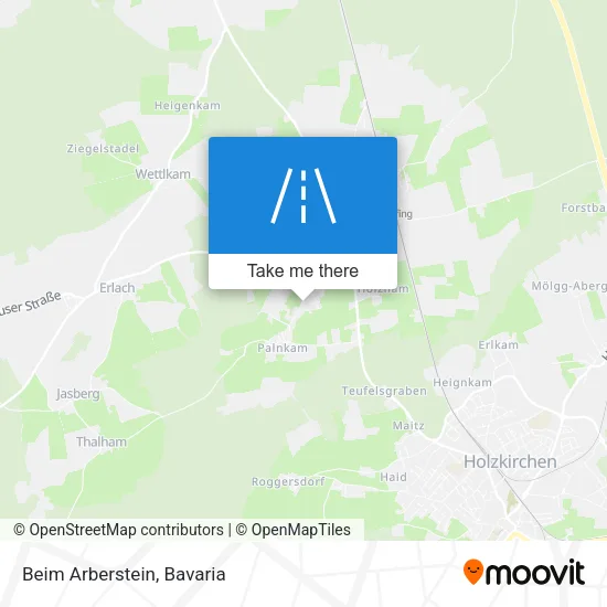 Карта Beim Arberstein