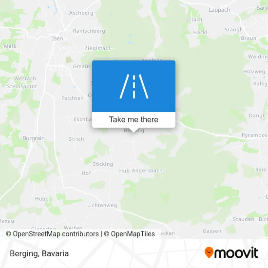 Карта Berging
