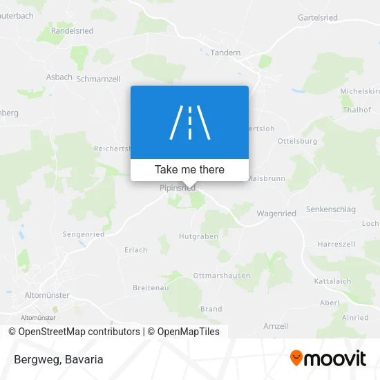 Карта Bergweg
