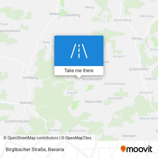Birglbacher Straße map