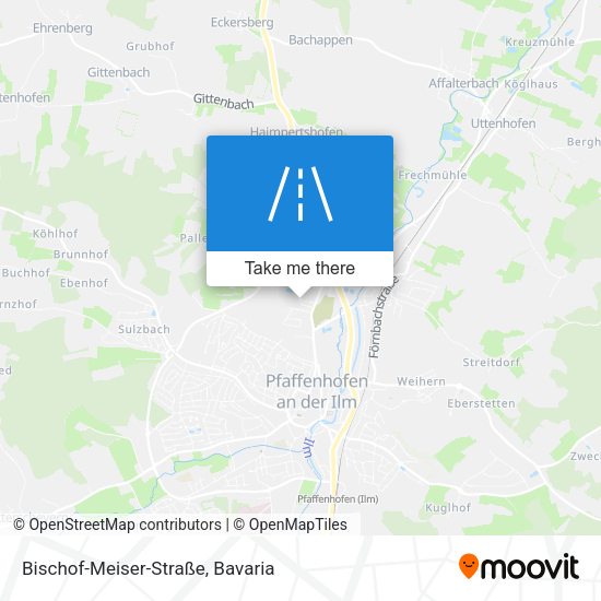 Bischof-Meiser-Straße map