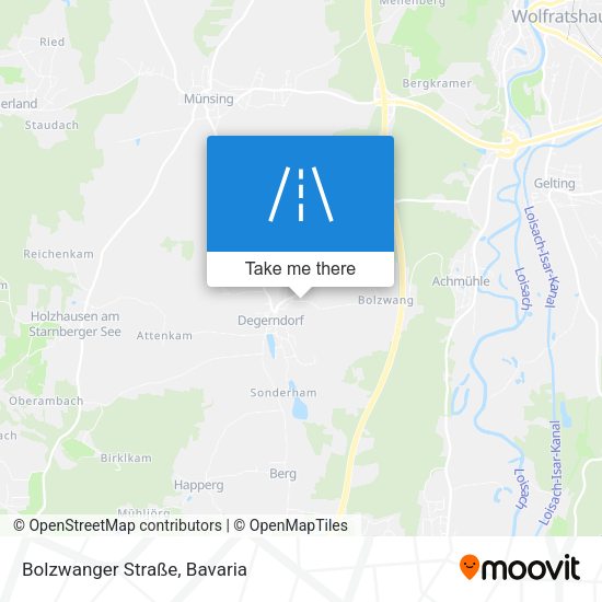 Bolzwanger Straße map