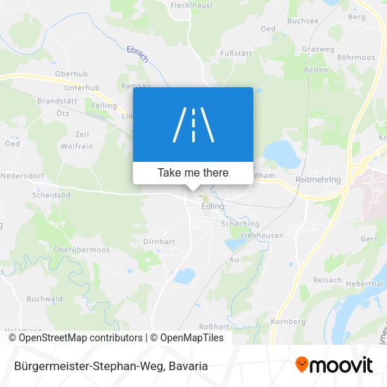 Bürgermeister-Stephan-Weg map