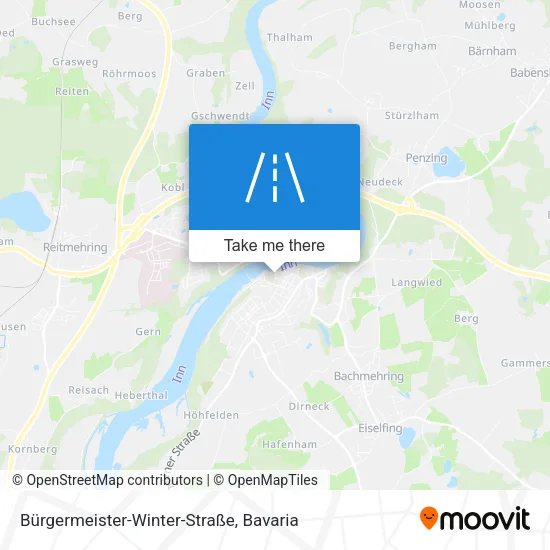 Карта Bürgermeister-Winter-Straße