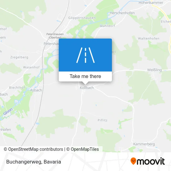 Карта Buchangerweg
