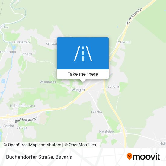 Buchendorfer Straße map