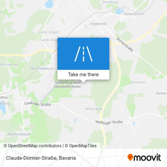 Claude-Dornier-Straße map