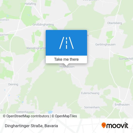 Dinghartinger Straße map