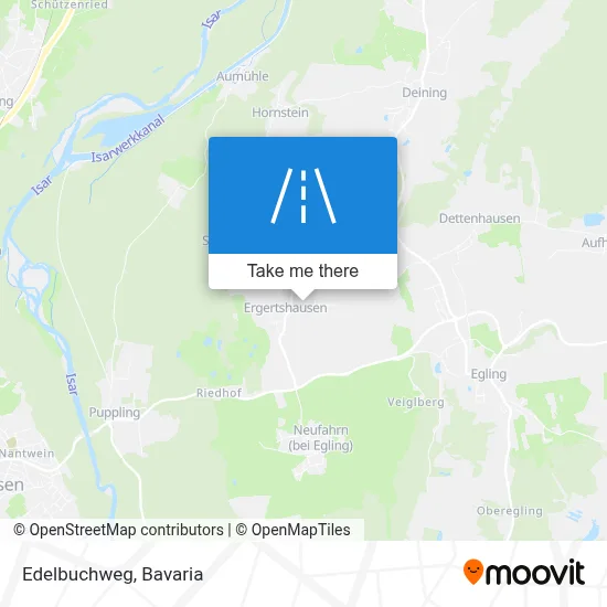 Edelbuchweg map