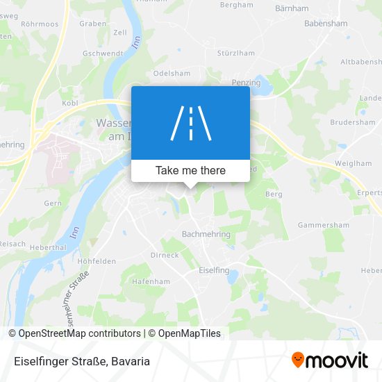 Eiselfinger Straße map