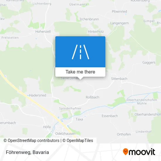 Föhrenweg map