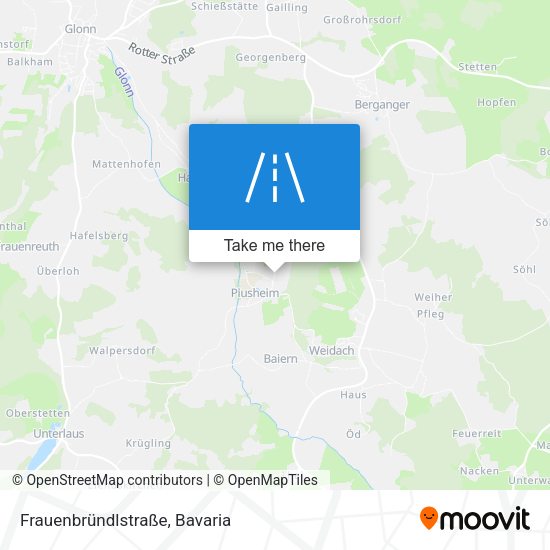 Frauenbründlstraße map