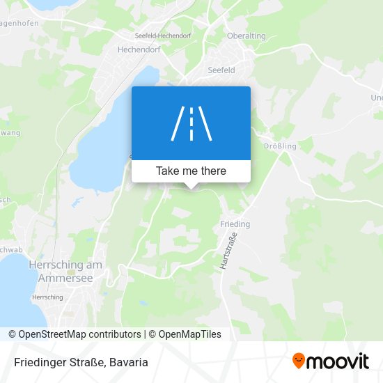 Friedinger Straße map