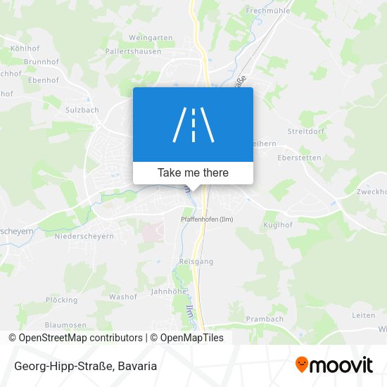 Georg-Hipp-Straße map