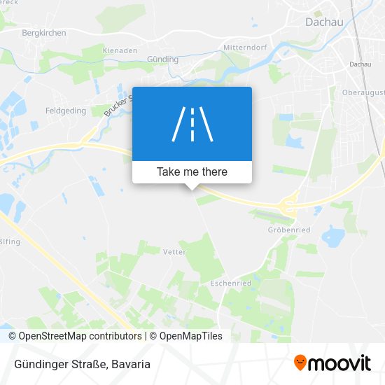 Gündinger Straße map