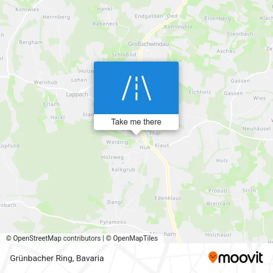 Карта Grünbacher Ring