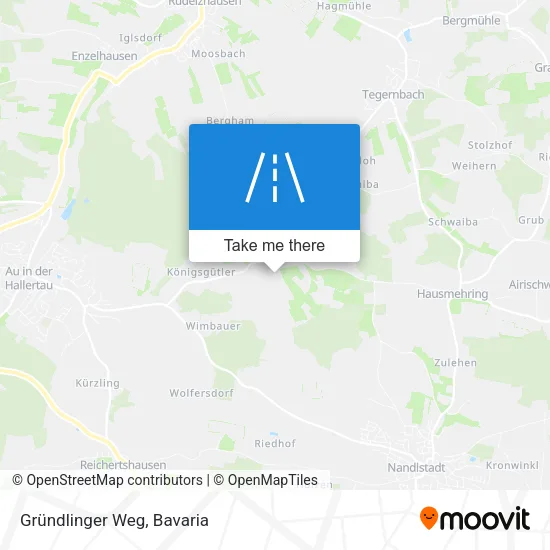 Карта Gründlinger Weg