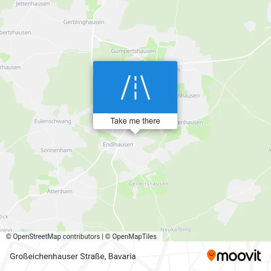 Карта Großeichenhauser Straße