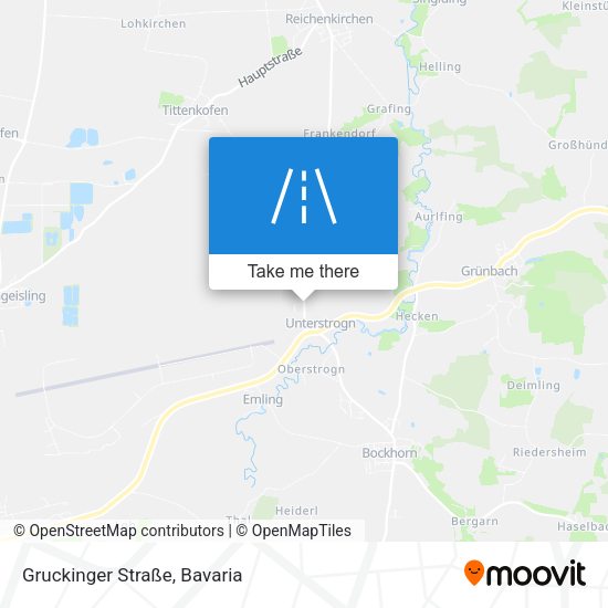 Gruckinger Straße map