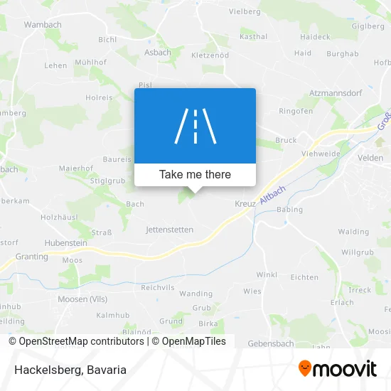 Карта Hackelsberg
