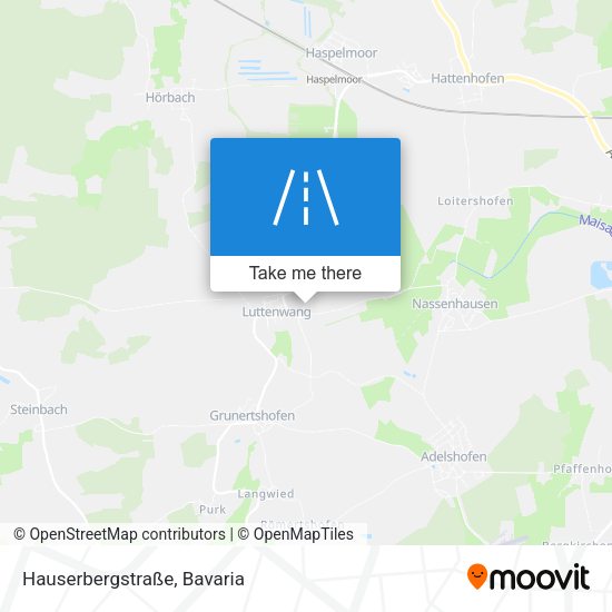 Hauserbergstraße map