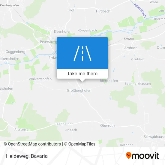 Карта Heideweg