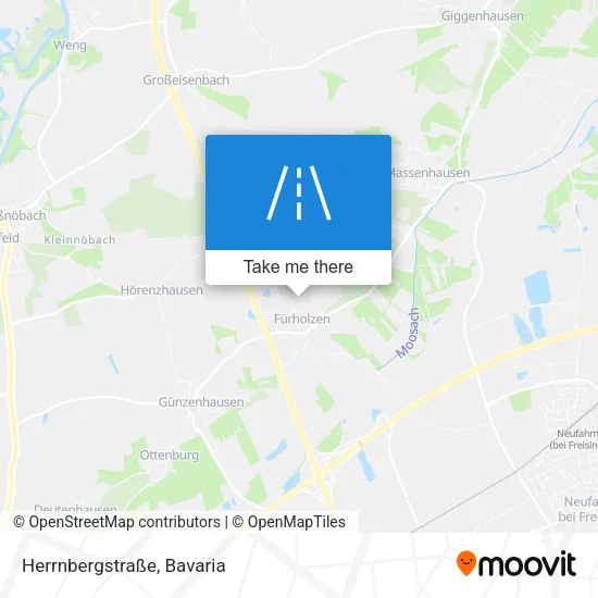 Карта Herrnbergstraße