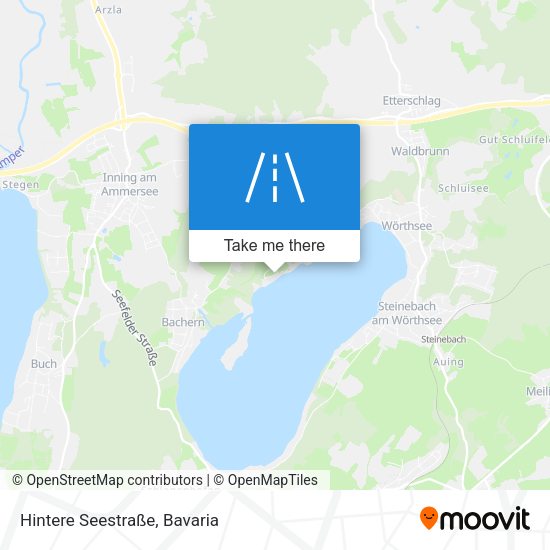 Hintere Seestraße map