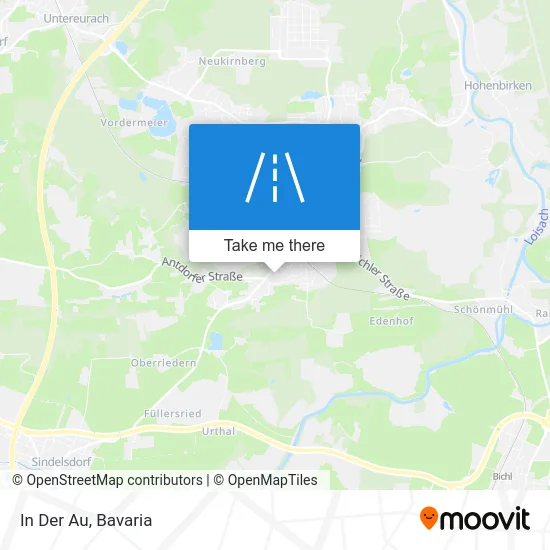 In Der Au map