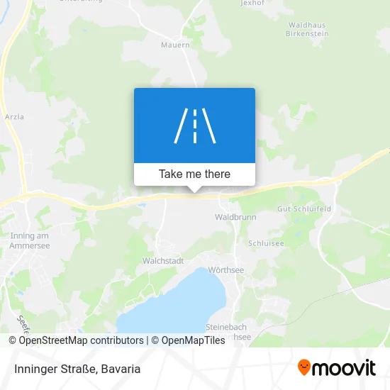 Inninger Straße map