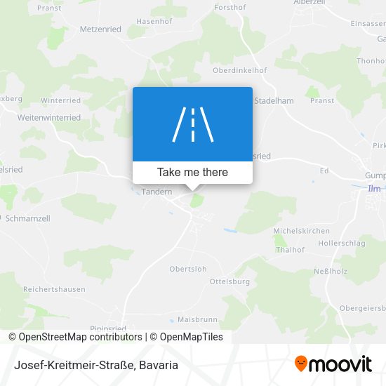 Josef-Kreitmeir-Straße map