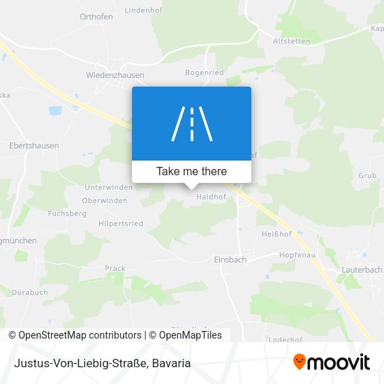 Justus-Von-Liebig-Straße map