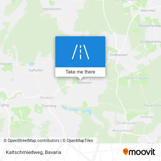 Карта Kaltschmiedweg