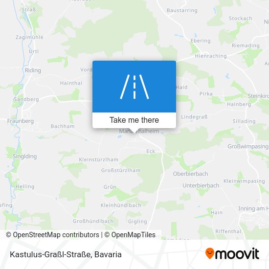 Kastulus-Graßl-Straße map