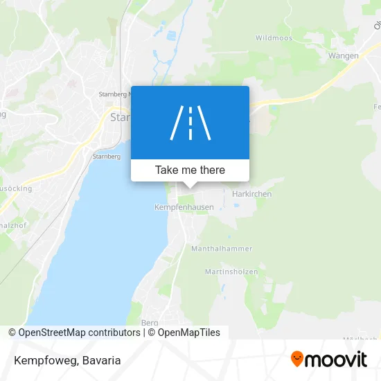 Карта Kempfoweg