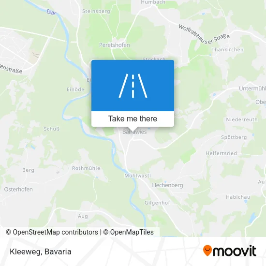 Карта Kleeweg