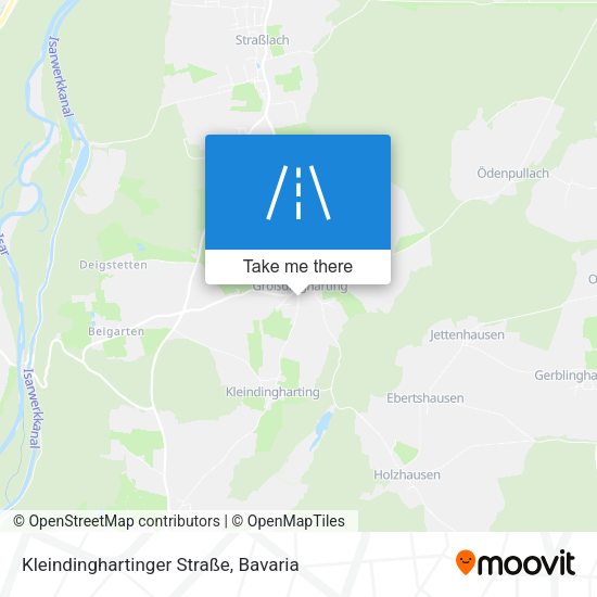 Kleindinghartinger Straße map