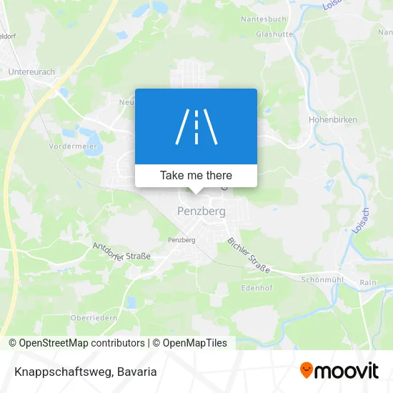Карта Knappschaftsweg