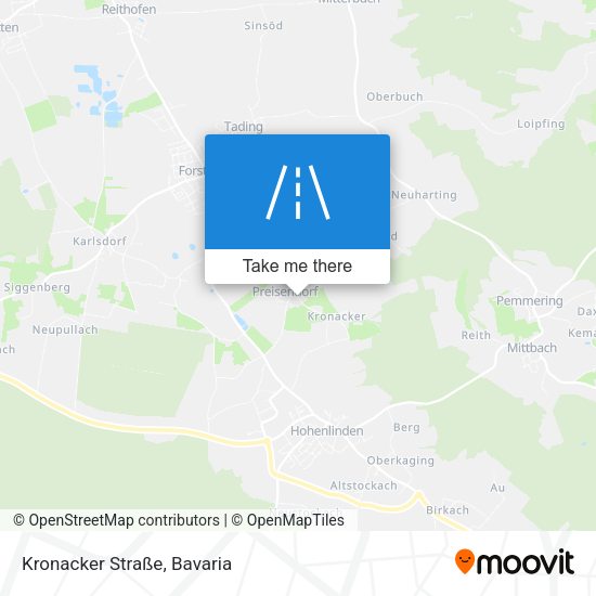 Kronacker Straße map