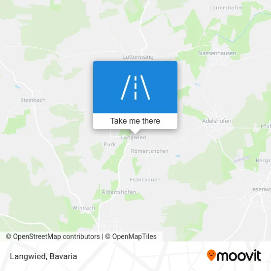 Карта Langwied