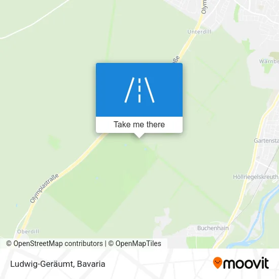 Карта Ludwig-Geräumt
